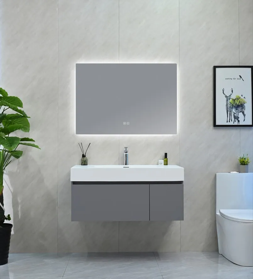 SP-5692G Bộ tủ phòng tắm nhựa PVC Resin Lavabo cao cấp SELTA