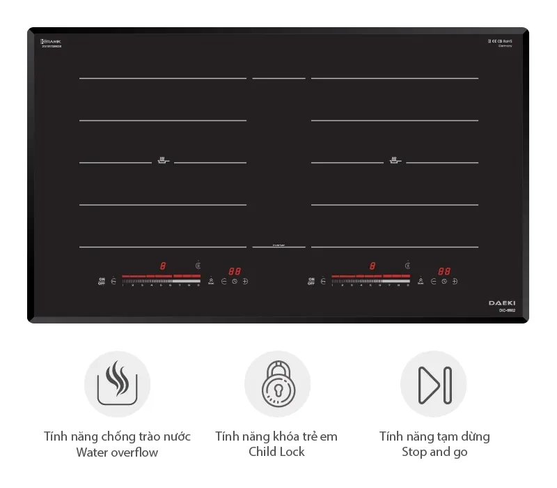 Bếp Từ DIC-6602